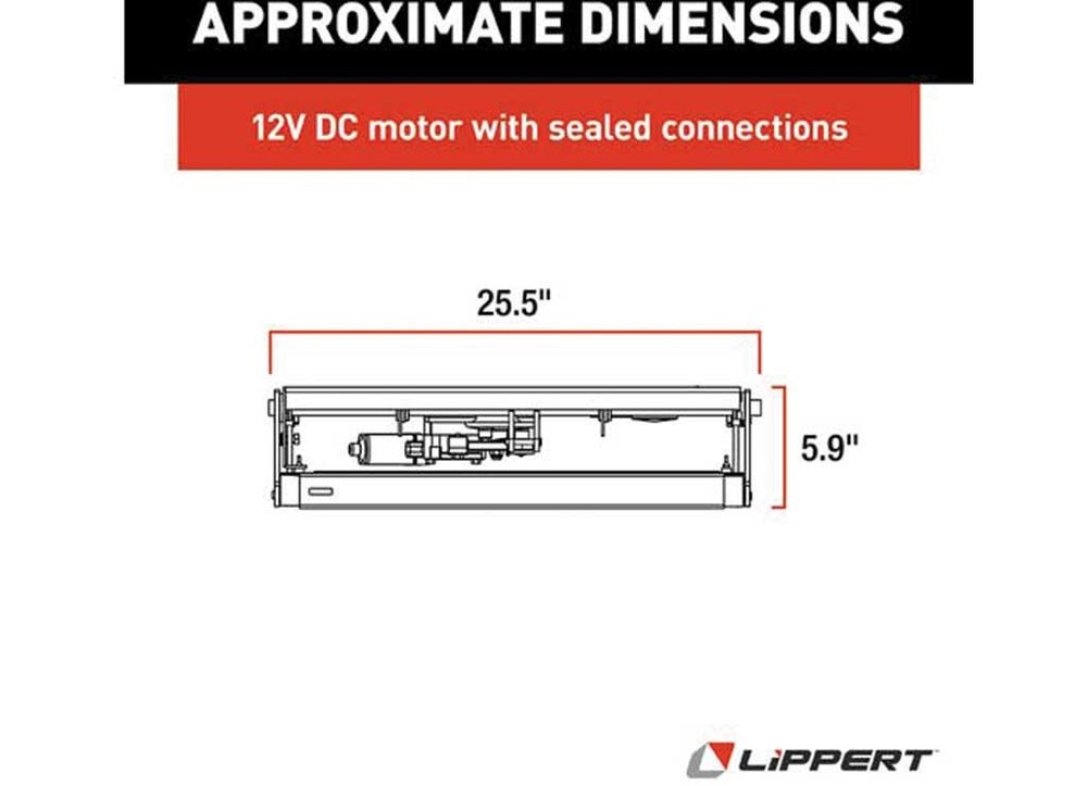 Lippert 3691461 Step-Series 35-Automatic w/Motor,Control & Switch