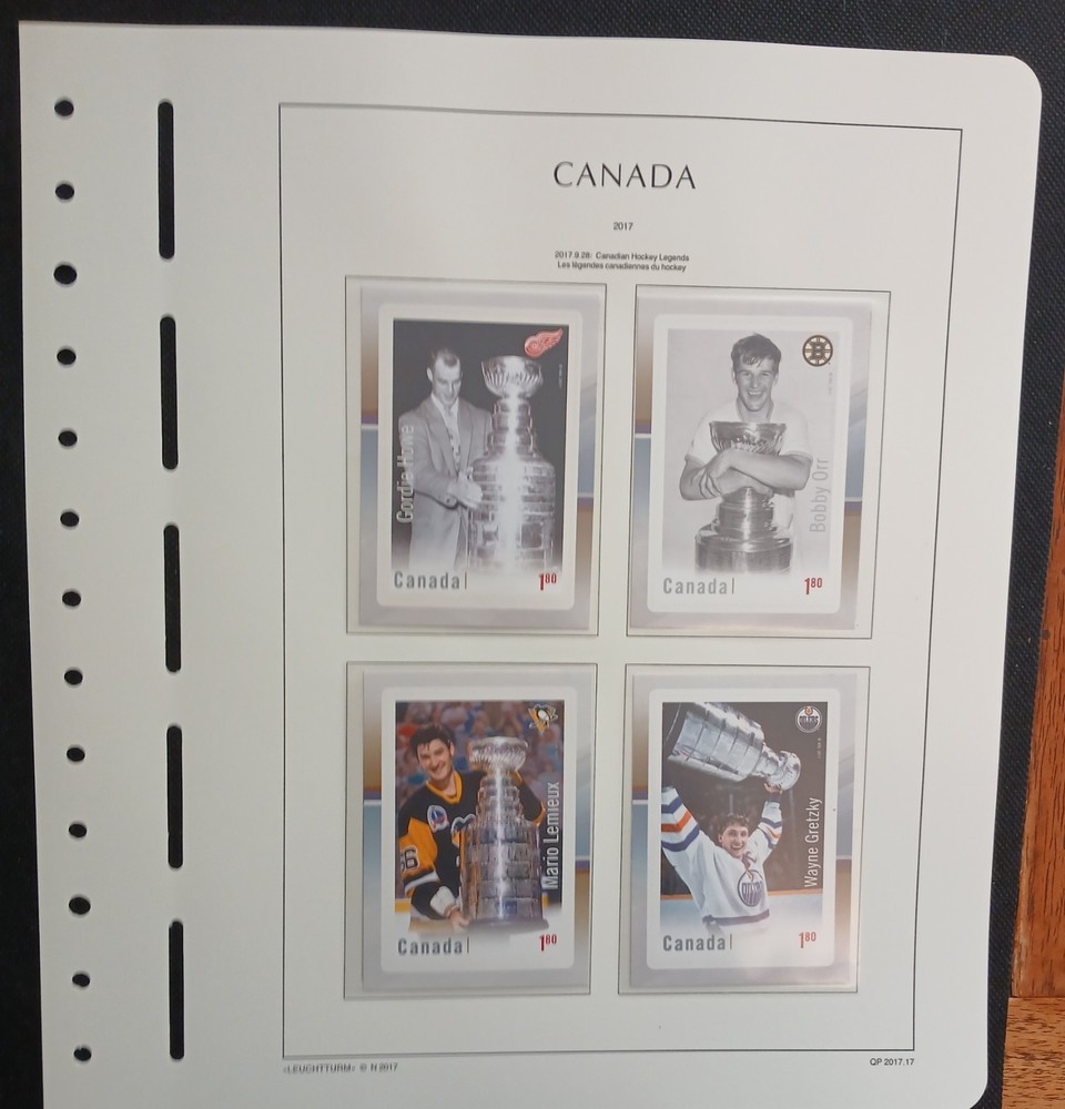 2017 Canada Year Set On Lighthouse/Leuchtturm Hingless Pages