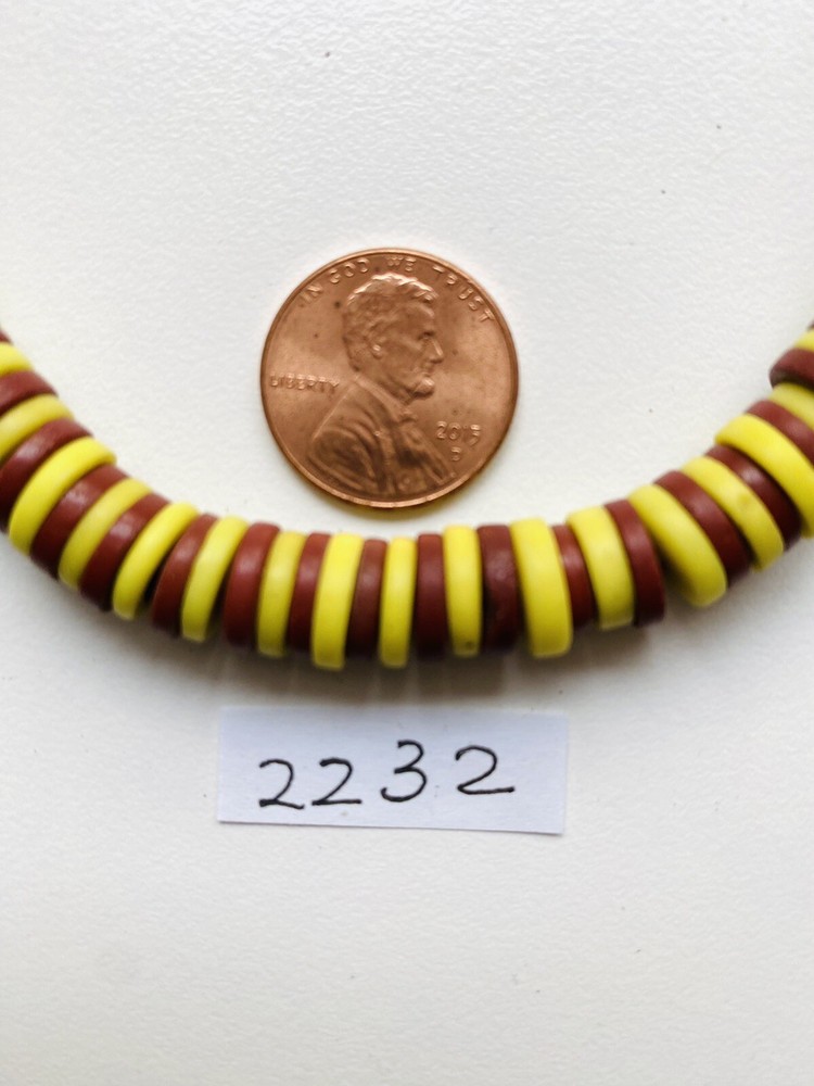 Vintage African Trade Beads 24” Long
