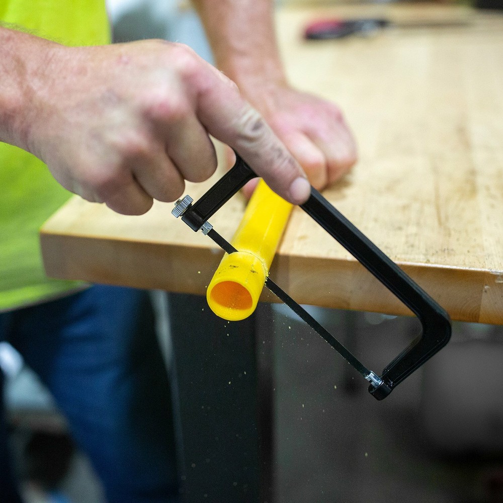 Hyper Tough 6" MINI HACKSAW 2-1/2" Cutting Depth • Replaceable Blade HAND SAW HQ