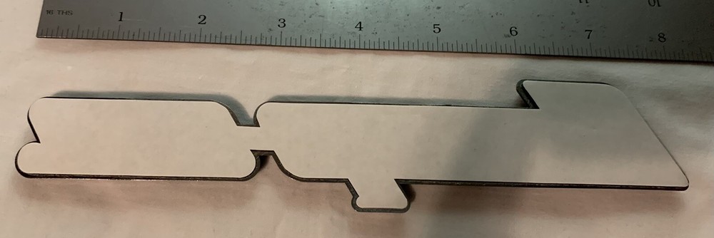 SNAP ON TOOLS TOOL BOX EMBLEM REPLACEMENT 8" LONG CROME FINISH LOGO SNAP-ON