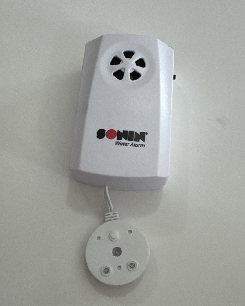 Sonin Water Alarm with Flat Sensor 00701 New E53