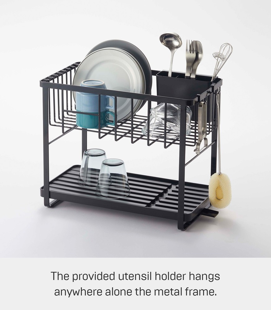 Yamazaki Home TOWER Two-Tier Wire Dish Rack