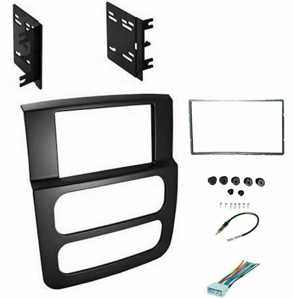Double DIN Dash Kit for Dodge Ram 1500 2500 3500 2002 2003 2004 2005 Stereo Inst