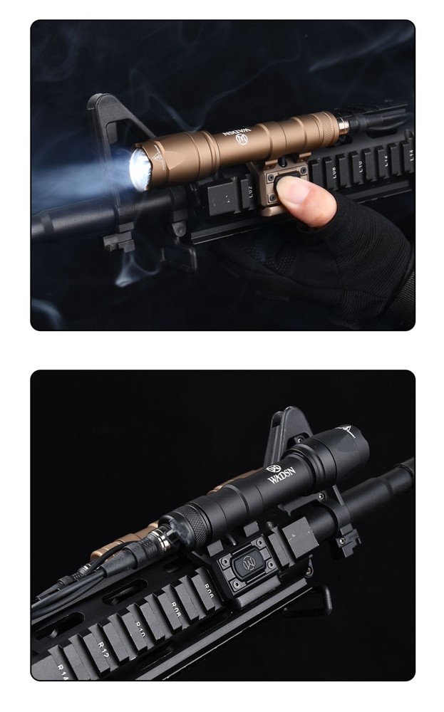 WADSN Tactical M300/M600 Flashlight ModButton Switch With Mount For Scout light