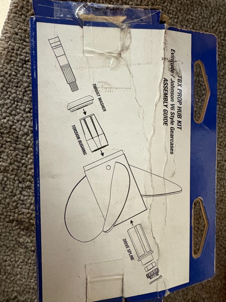 Evinrude Johnson TBX Bushing Kit 0177283 Open Box