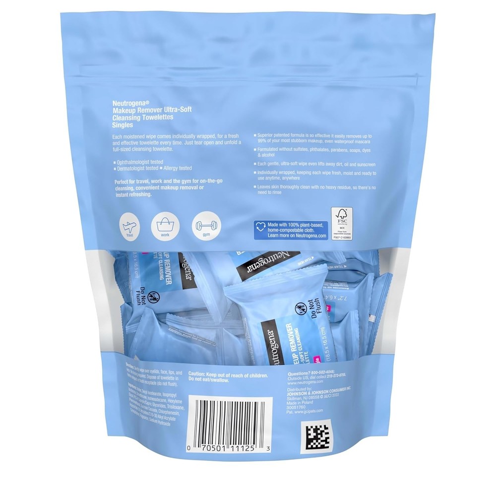 Neutrogena Makeup Remover Wipes – 20 ct