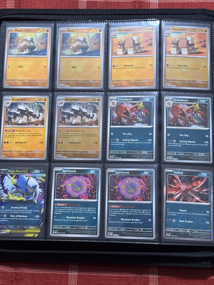 Mega Evolution 100% Base Set w/Binder
