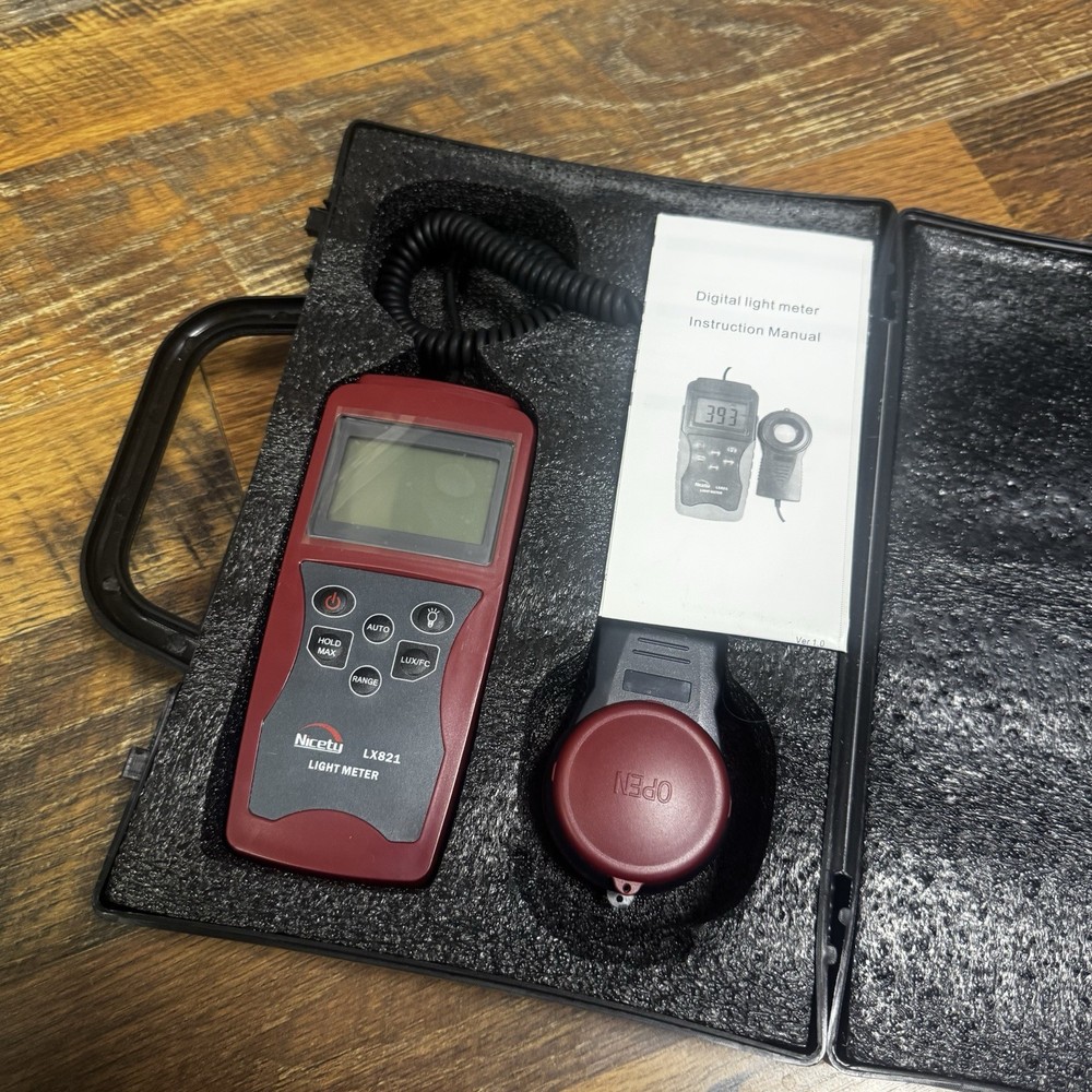 Nicety LX821 Digital Light Meter NEW