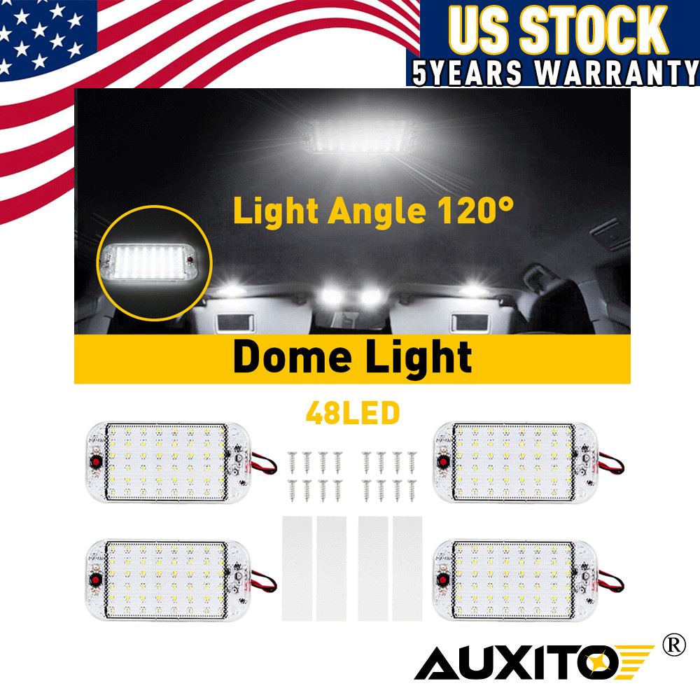 4 Pack 12V Led RV Ceiling Dome Light LED Interior Lighting for Trailer Camper RV