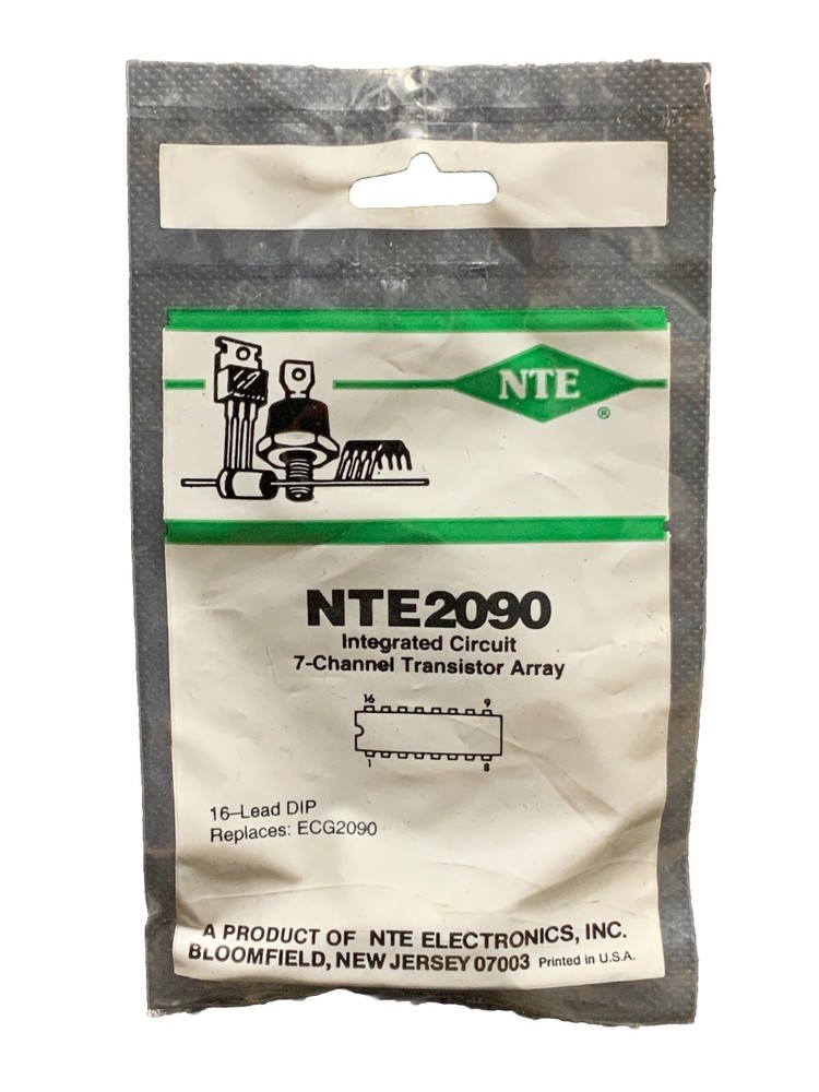 NTE2090 IC 7-Channel Transistor Array DIP16 ECG2090
