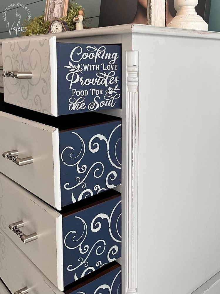 3" Crystal Lace Bar Pull Satin Nickel & Blue