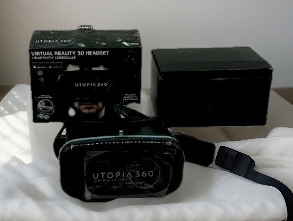 New Open Box Utopia 360 Virtual Reality 3D Headset w/ Controller