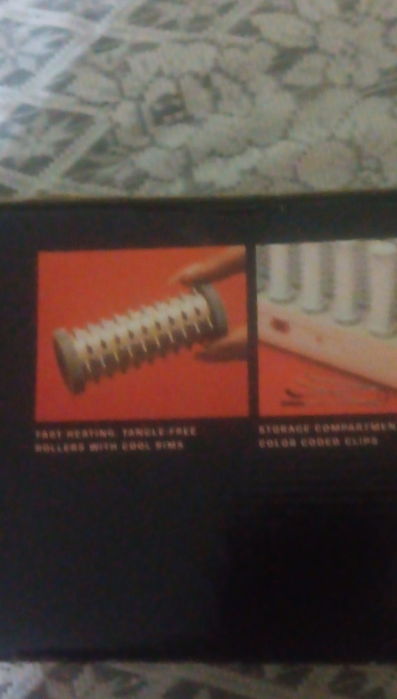 Windmere Custom Curl 18 Hot Rollers Fast Heating Tangle-Free 18 Rollers