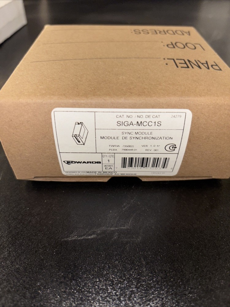 Edwards Est SIGA-MCC1 SYNC MODULE