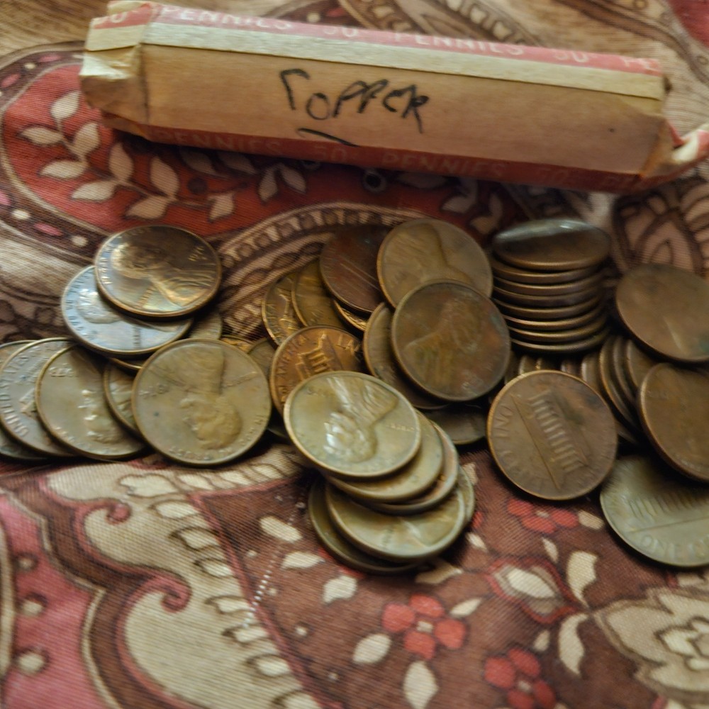4+OUNCES NET COPPER/ 52 PENNIES
