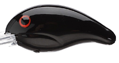 Bandit 300 Series Crankbait - Solid Black