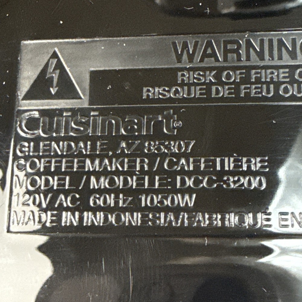 Cuisinart 14-Cup Programmable Coffeemaker DCC-3200 Replacement Filter