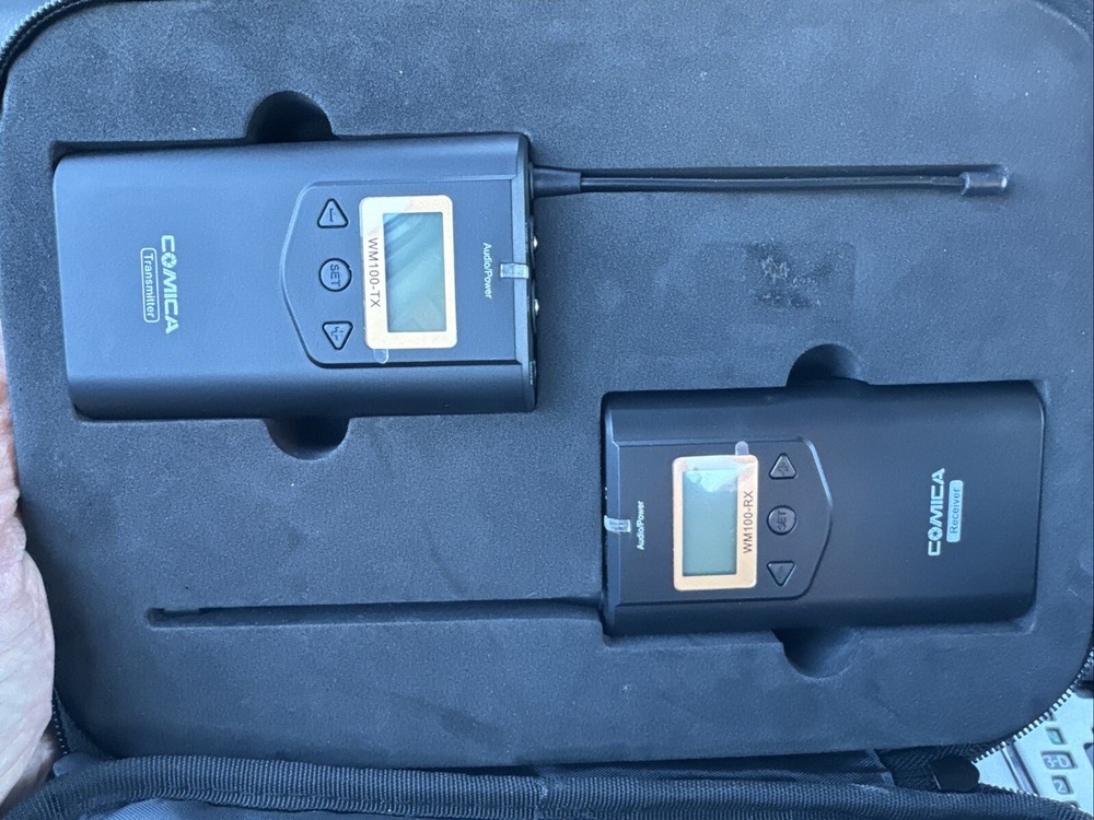 Comica Audio CVM-WM100 Camera-Mount Wireless Omni Lavalier Microphone System