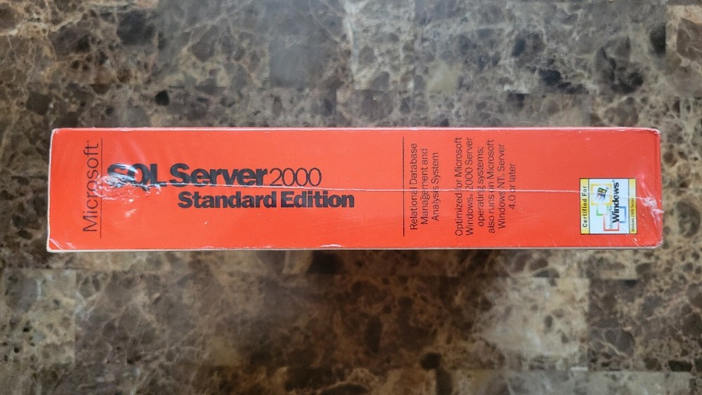 Microsoft SQL Server 2000 Standard Edition One (1) Processor License