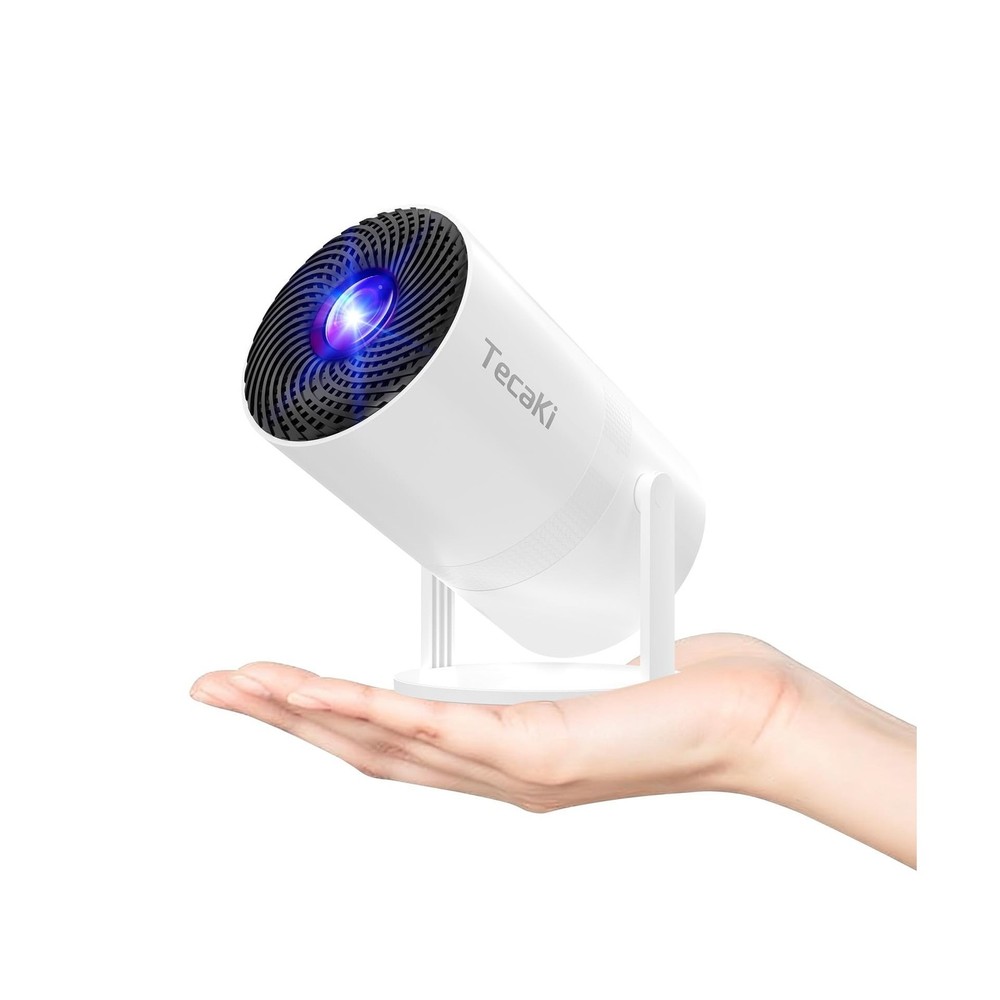 Mini Projector with WiFi and Bluetooth, Built-in Apps, 210° Rotatab... Fast