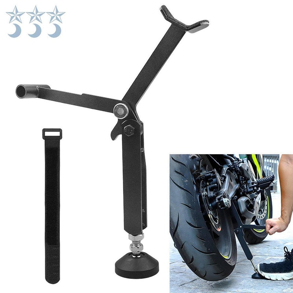 Motorcycle Rear Stand Wheel Lifting Frame Portable Labor Saving Universal