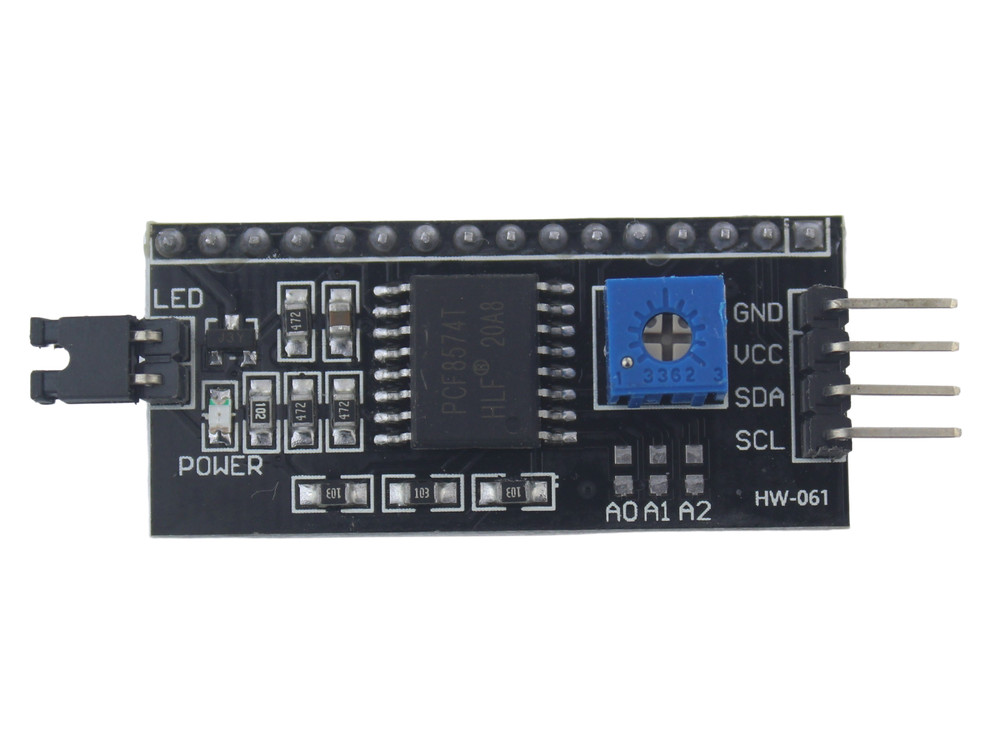 PCF8574 I2C 1602 2004 LCD Character Display Driver Serial Interface Adapter