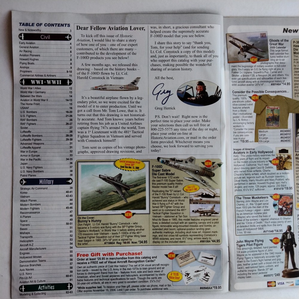 Historic Aviation Catalog Autumn 2008