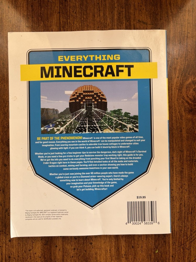Everything Minecraft Unofficial Guide 2014 Tips & Tricks for Building Games