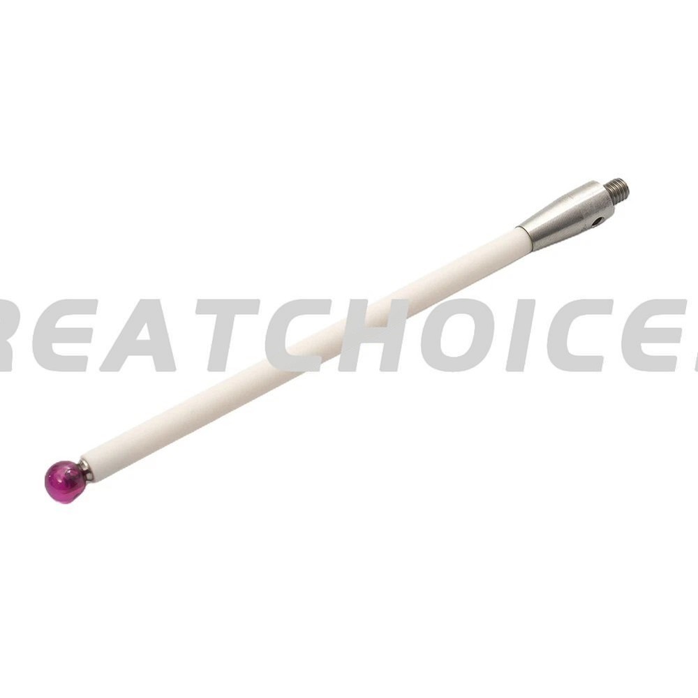 A-5000-3712 6mm Ruby Ball 100mm Ceramic Stem Renishaw CMM Probe Stylus 2PC