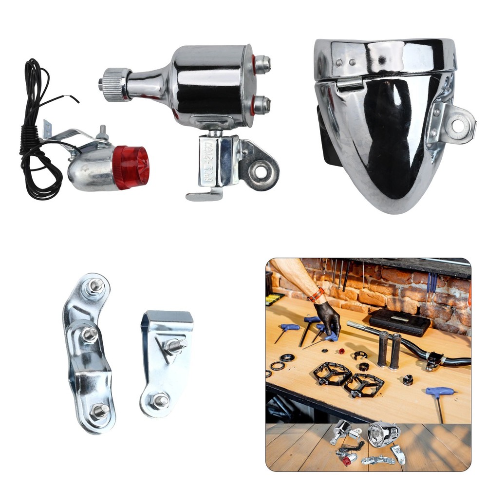 Compact Bicycle Generator Kit for Efficient Lighting Solutions on Bikes