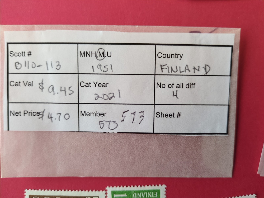 APC 7318 Finland 2 mint sets