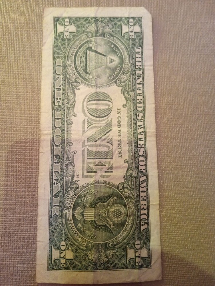 1Dollar Bill ERROR!! ERROR!!! 2013SERIES ( On Sale Hurry Up!!!)