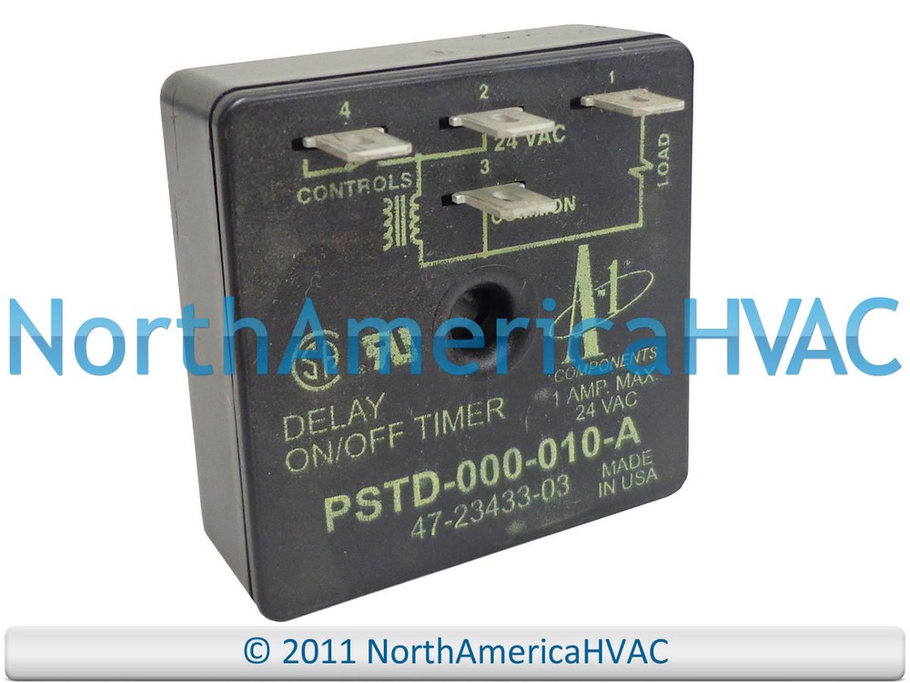Delay ON/OFF Timer Board Fits Rheem Ruud 47-22433-05 PSTD-000-0145-A