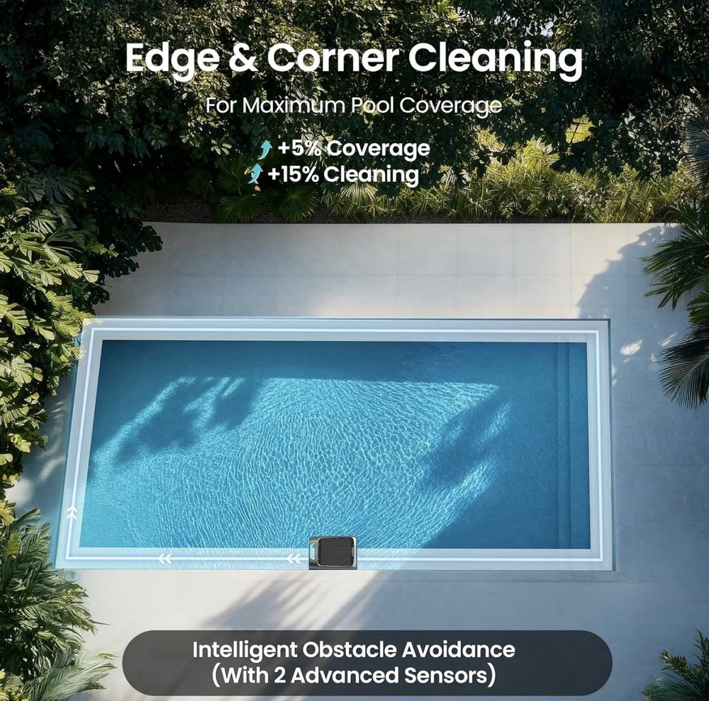 AIPER Ecosurfer S2 Solar Powered Surface Skimmer Robot