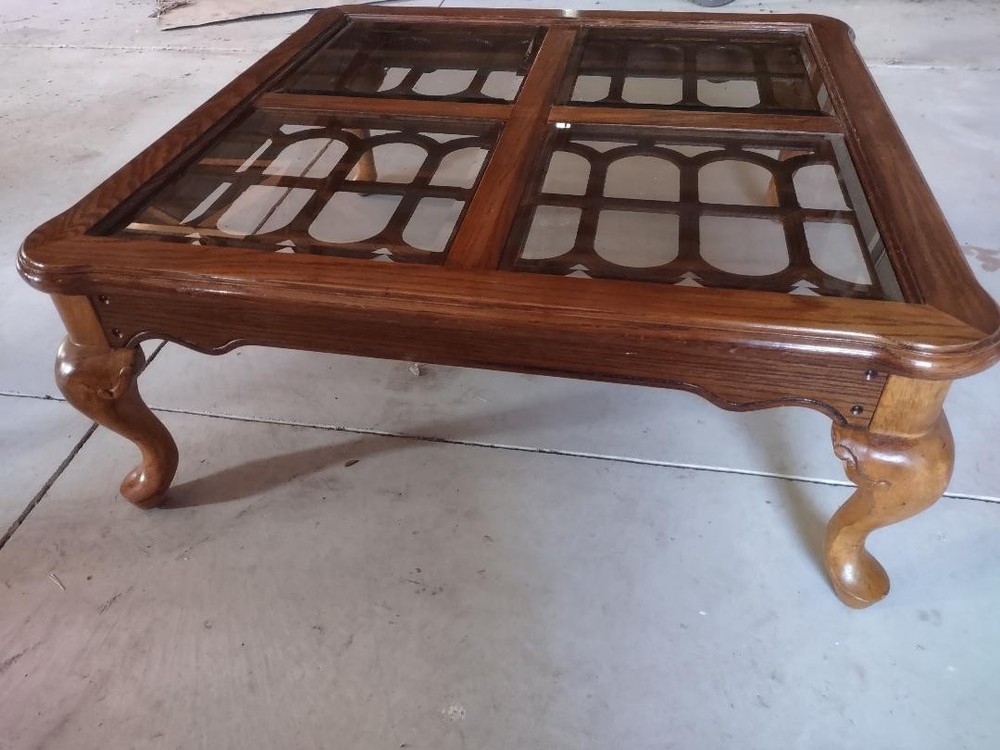 Vintage Wood Coffee Table