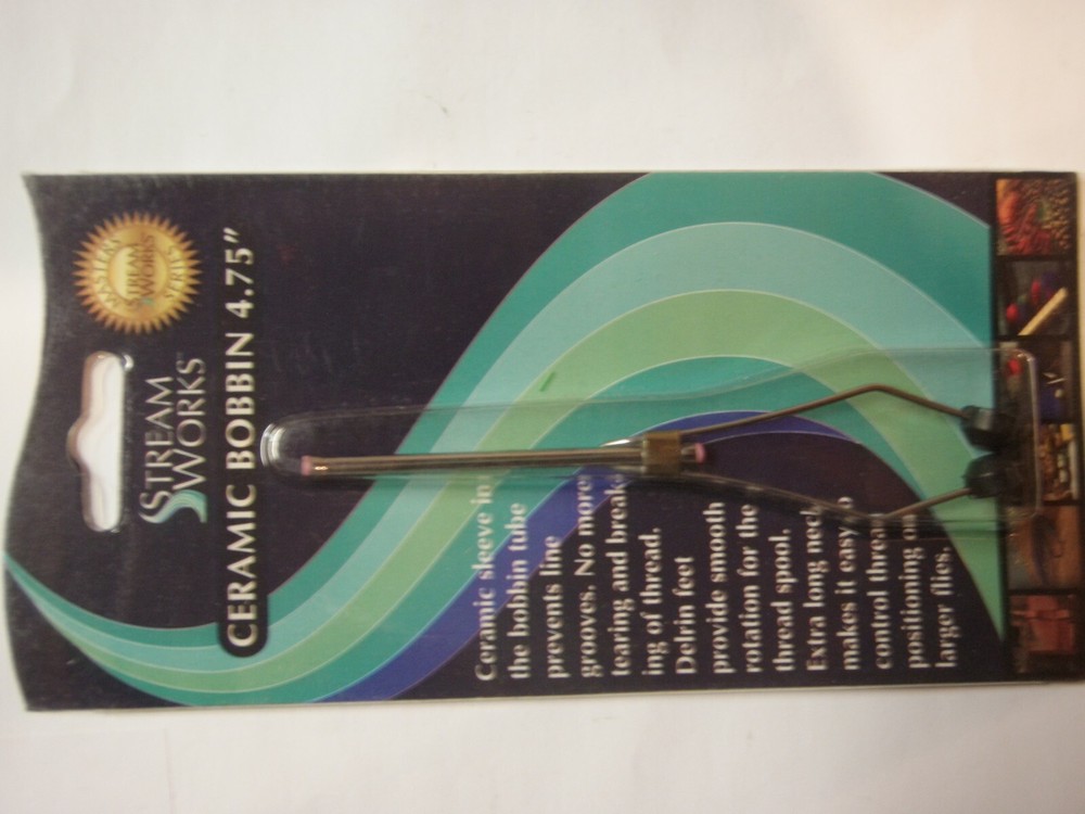Ceramic Fly Tying Bobbin 4.75" New