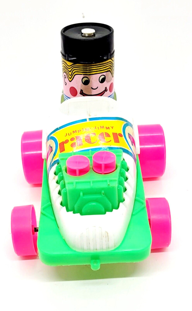 AMLOID Jumpin' Jimmy Racer Pull Toy