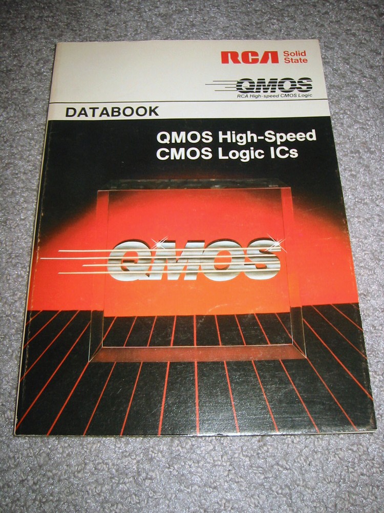 RCA Solid State QMOS Databook Covers 74HC devices