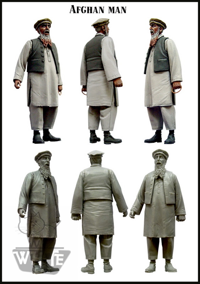 Evolution Miniatures 1:35 Afghan Man 35049*