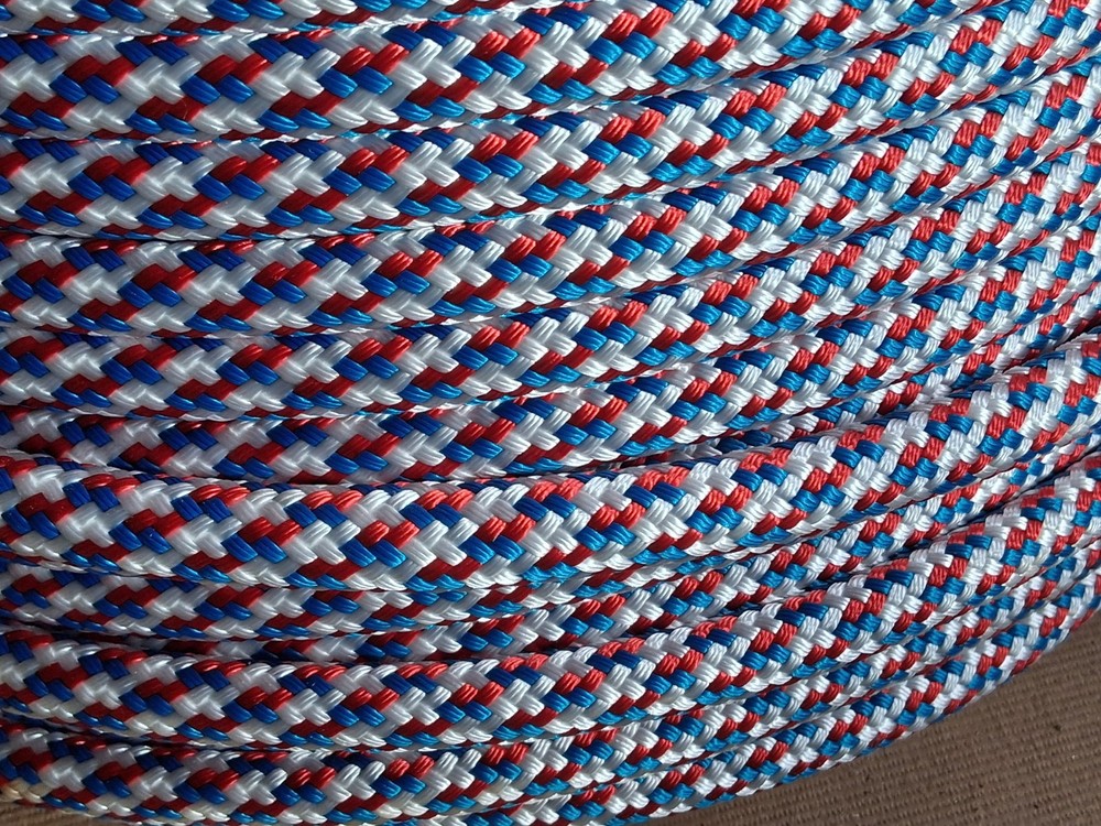 9/16 x 200 ft. Double Braid-Yacht Braid Polyester Rope. RWB