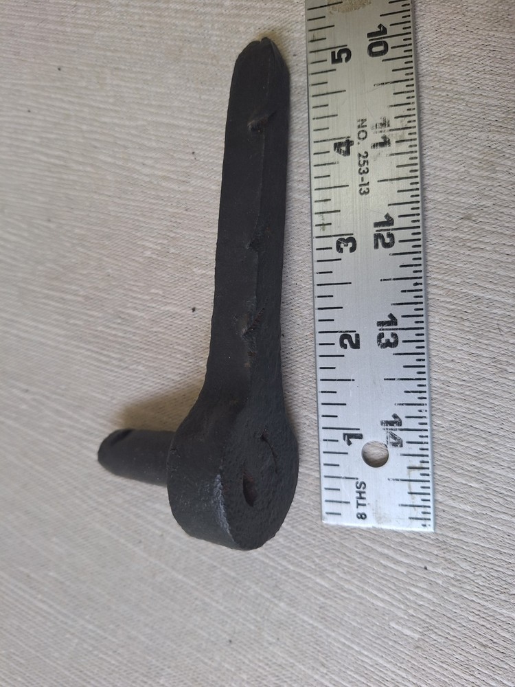 Antique Forged Iron Door Pull Handle 5"