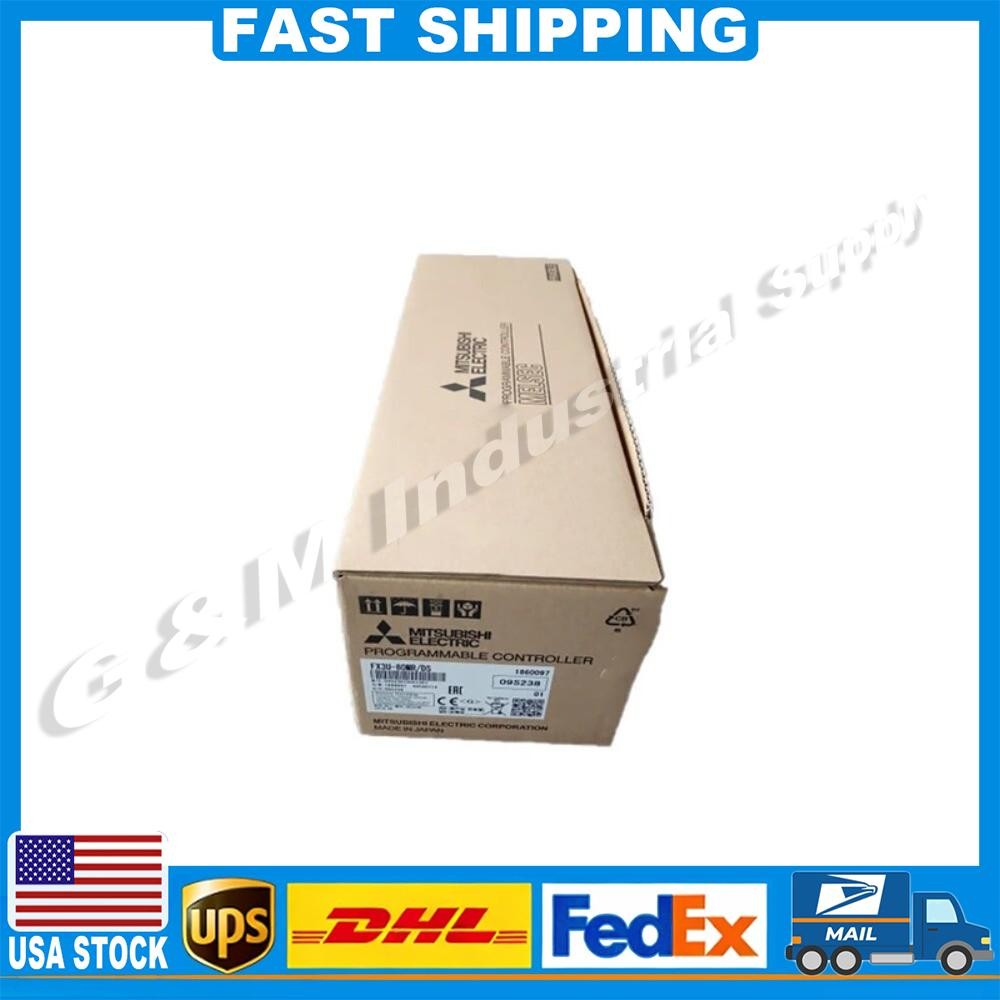 1PC New Mitsubishi FX3U-80MR-DS Programmable Controller FX3U-80MR/DS Fast Ship