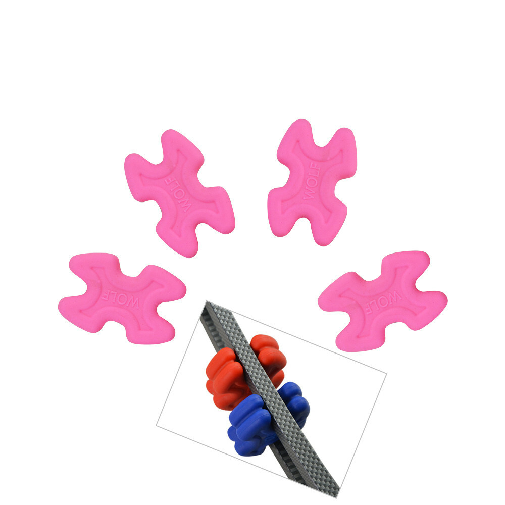 4Pcs Compound Bow Stabilizer Limb Silencer Rubber Shock Damper Archery Hunting