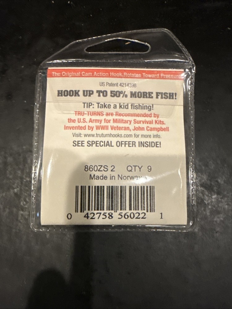 Tru Turn Fine Wire Ref 860ZS Size 2 9 Per Pack