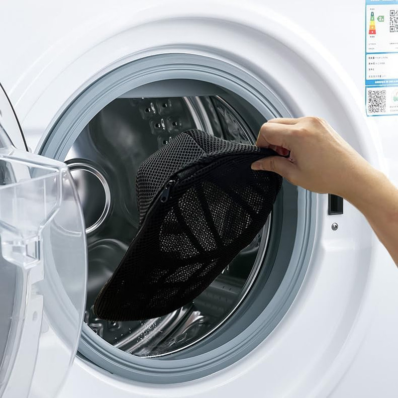 Baseball Cap Washer Cage Sturdy Frame Laundry Protector 1-Pack