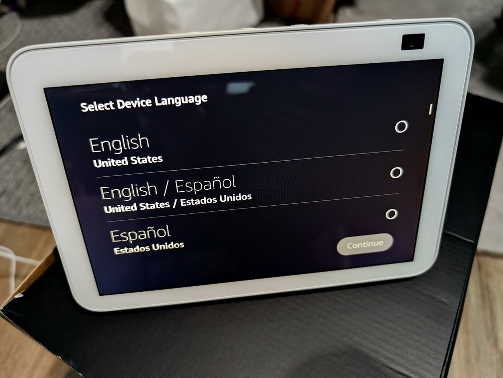 Amazon Echo Show 8 (2nd Gen) Smart Display Speaker - Glacier White