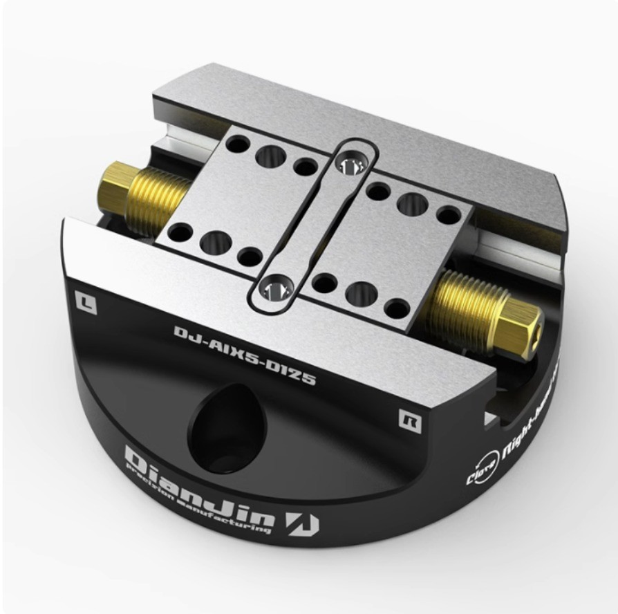 Four & Five Axis Machining Integral Self-centering Concentric Vice DJ-AIX5-D125