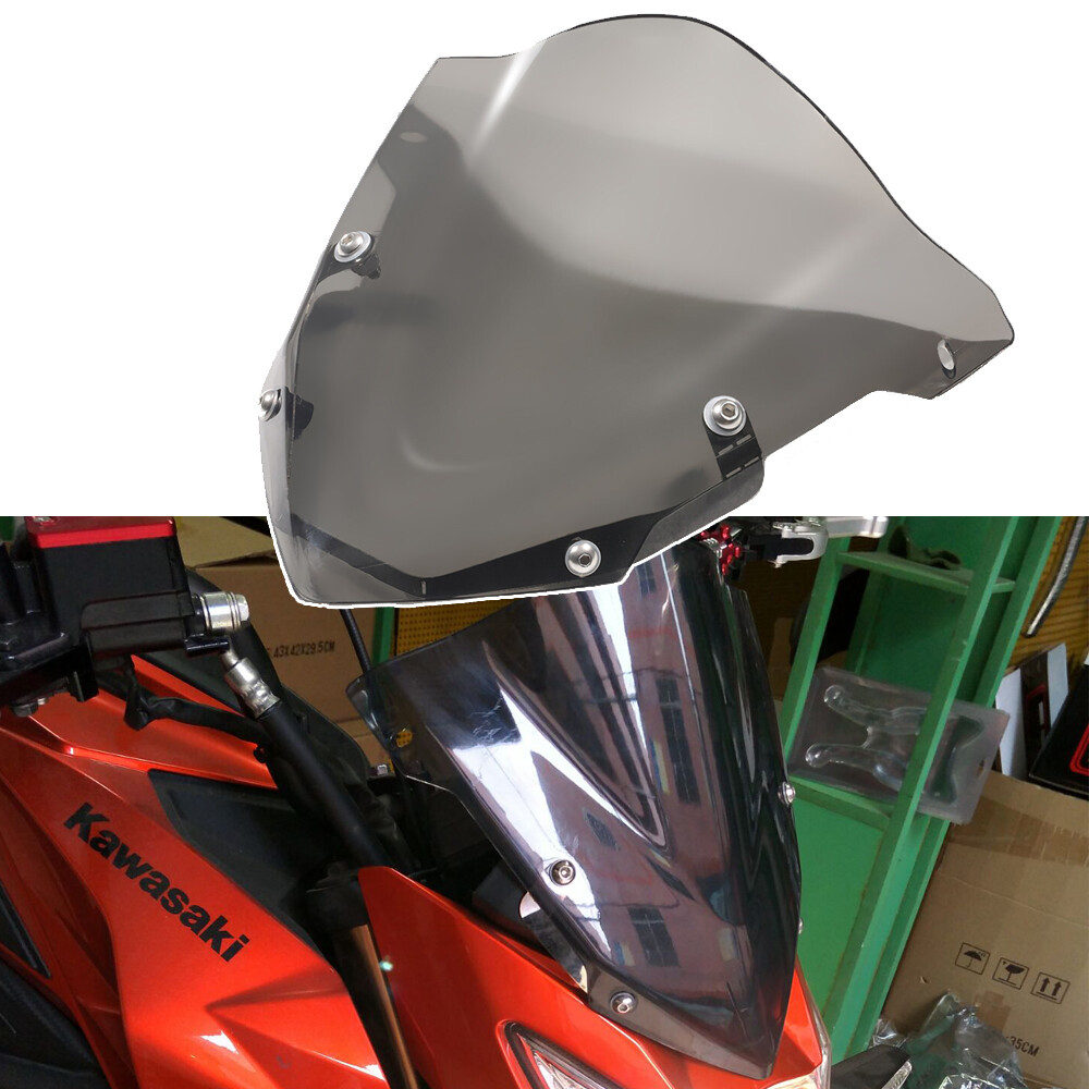 Windscreen Windshield Wind Shield Screen Protector For KAWASAKI Z125 Pro 16-21