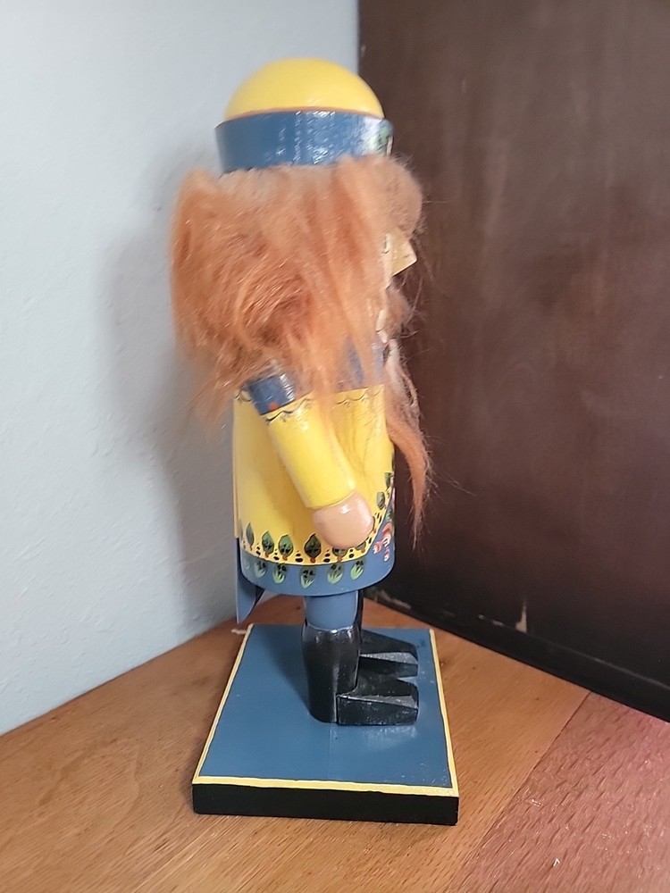 Large Handmade? Nutcracker 1980'S Very Unique